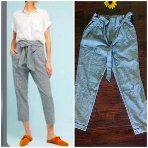 ZARA Stylish Gray Checkered Women's Pants